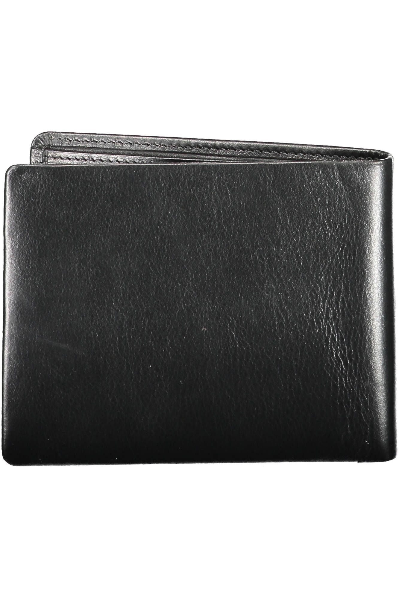 Black Leather Men Wallet