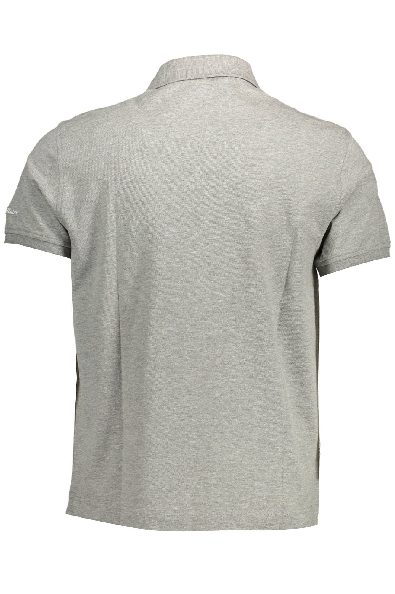 Sleek Gray Regular Fit Polo Shirt