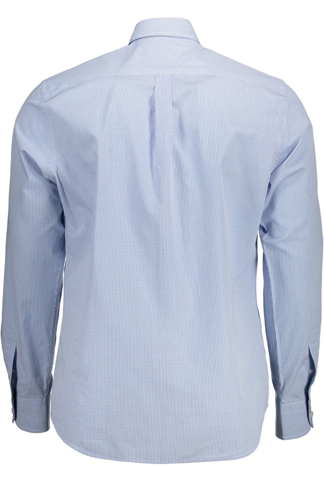 Light Blue Cotton Men Shirt