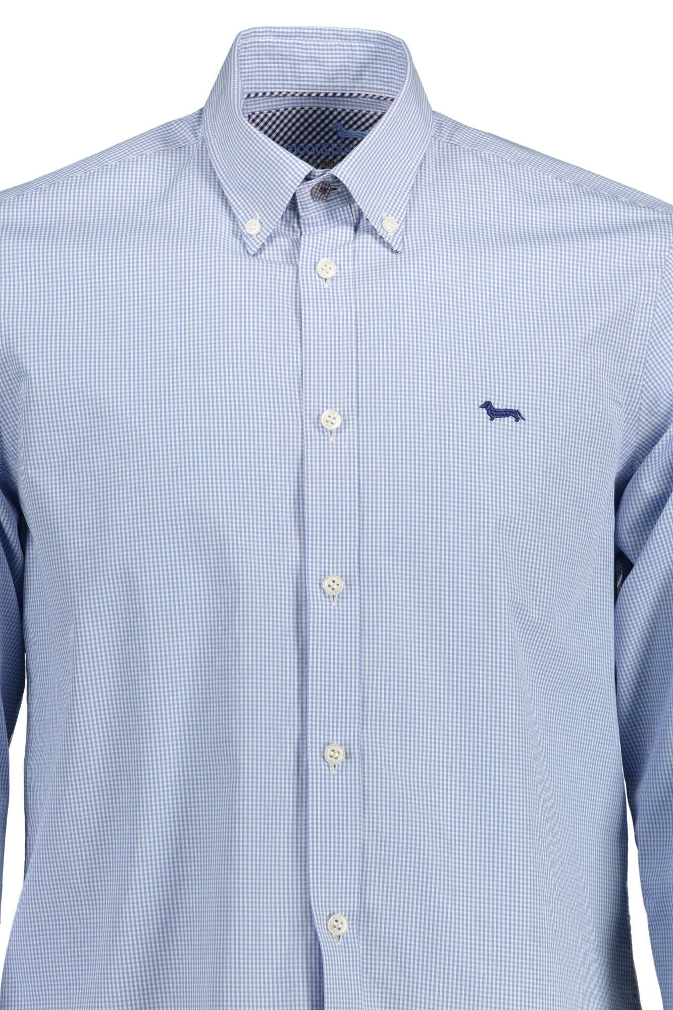 Light Blue Cotton Men Shirt