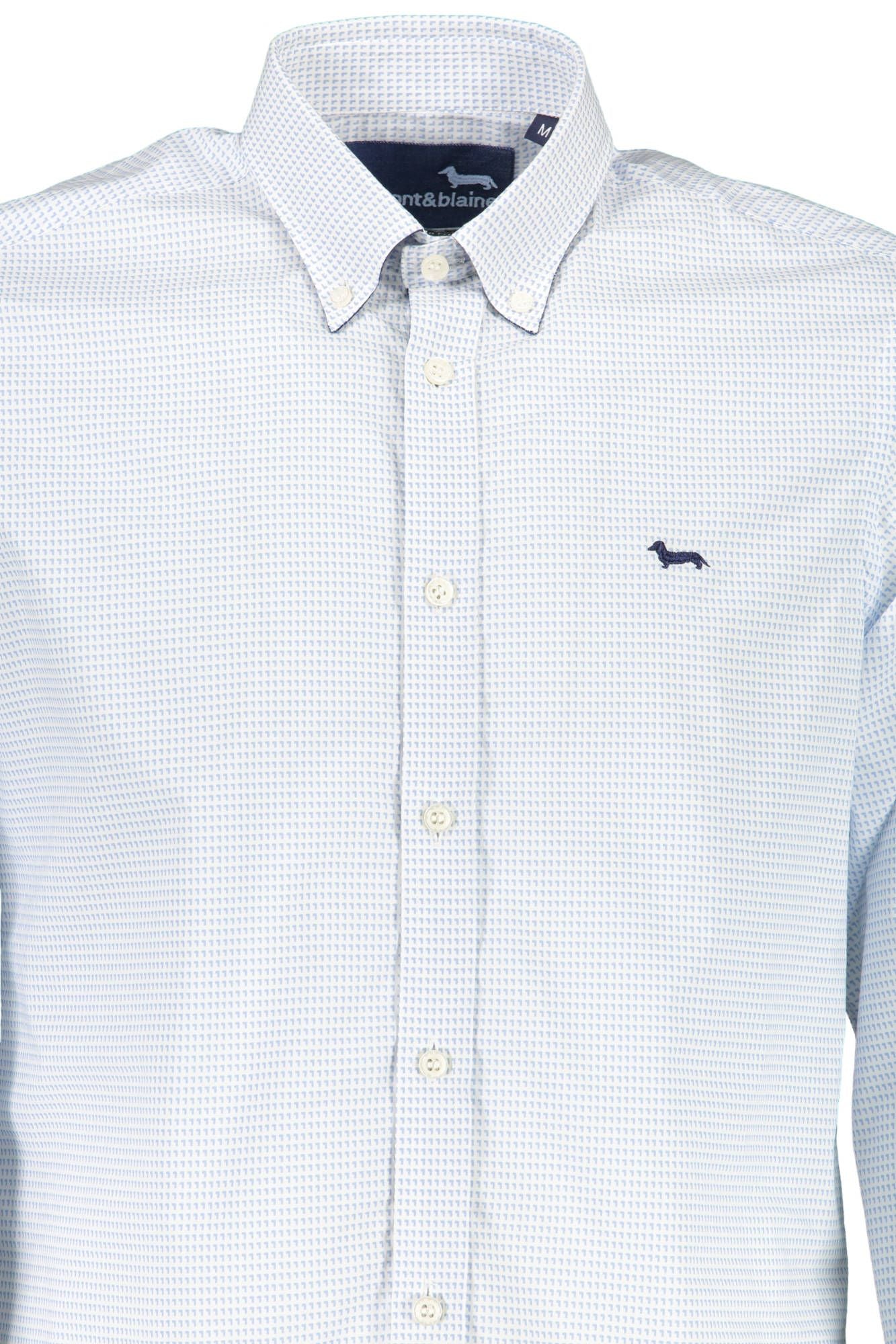 White Cotton Men Shirt