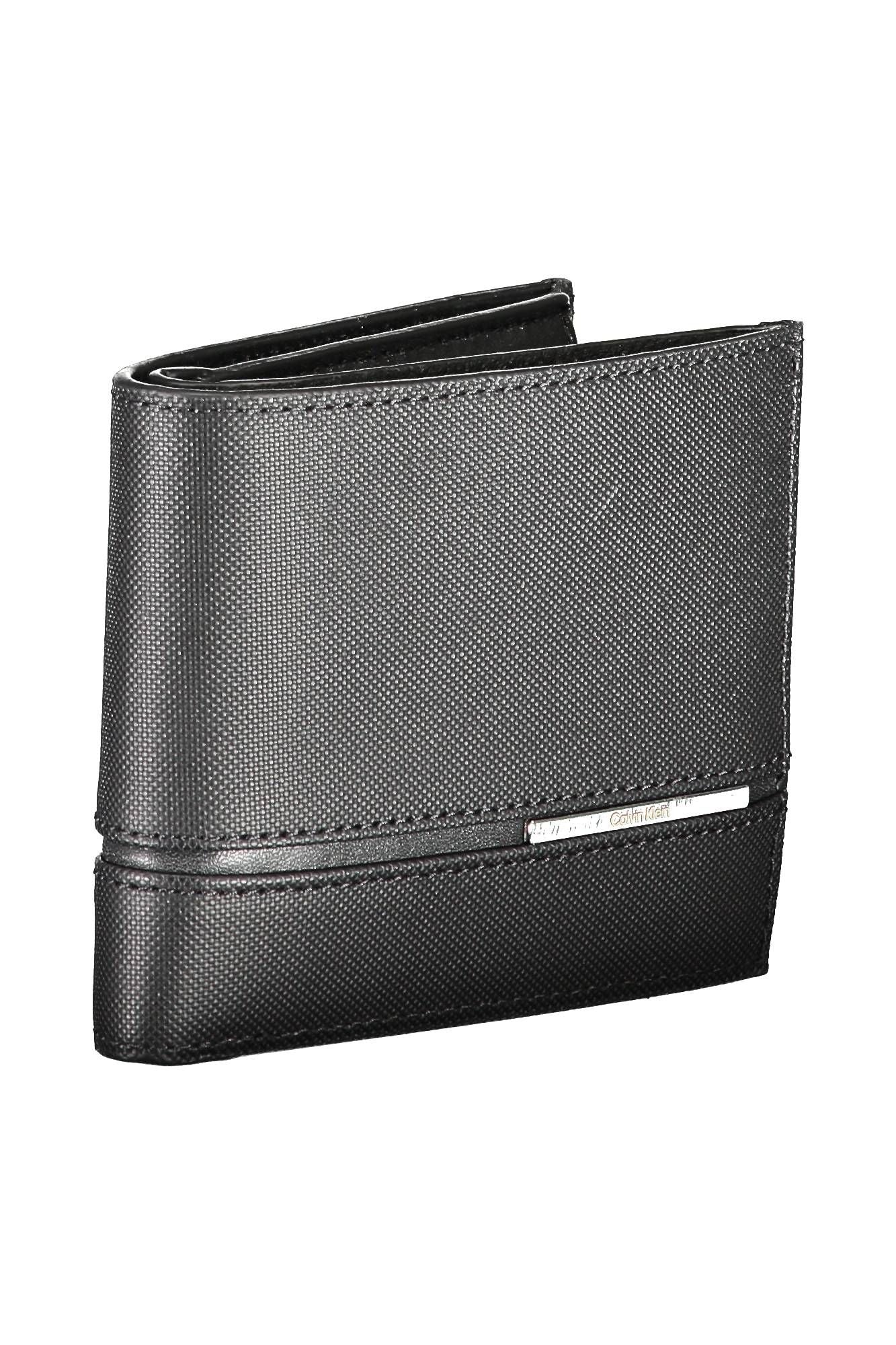 Elegant Black Leather RFID Wallet