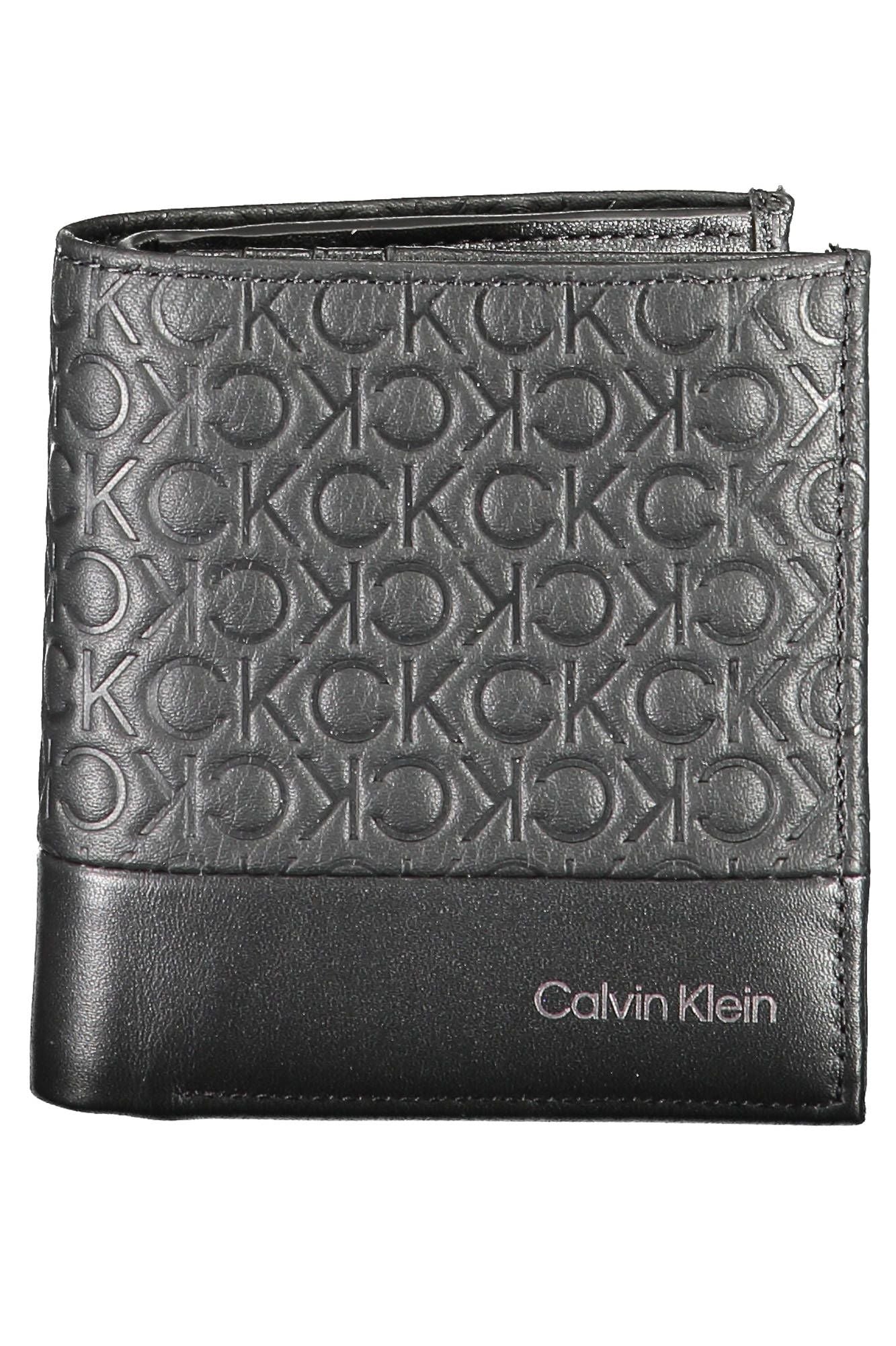 Elegant Black Leather Bifold Wallet