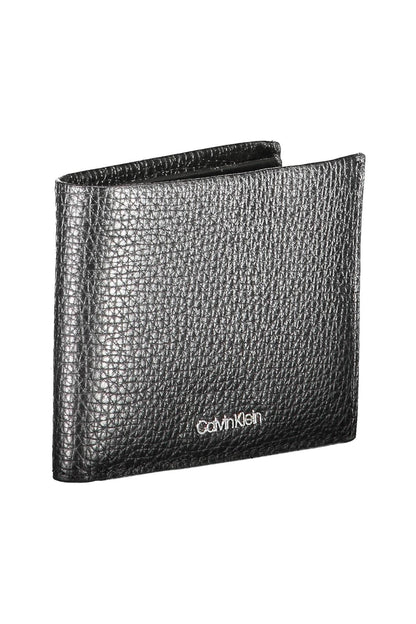 Sleek Black Leather RFID Wallet