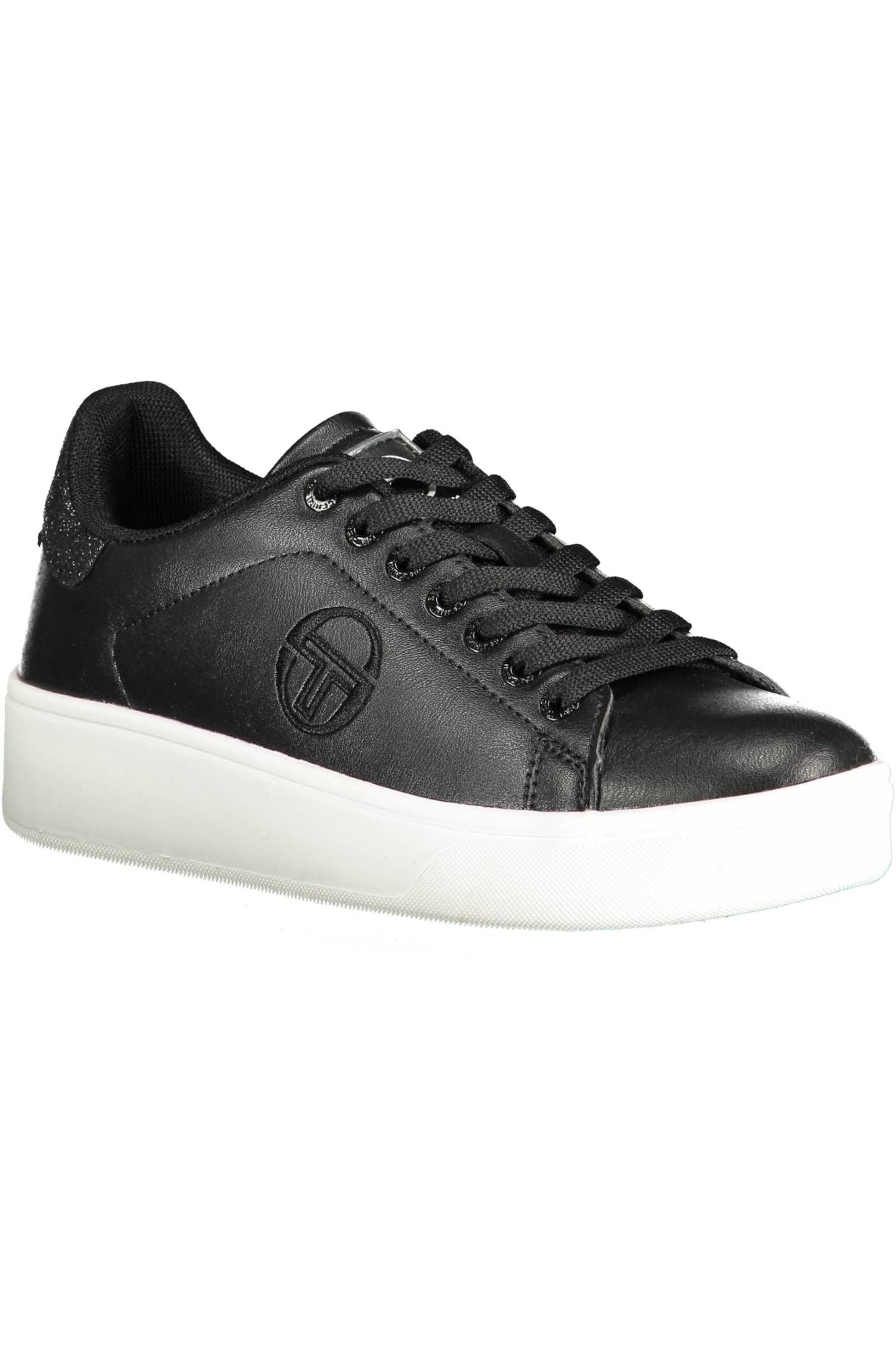 Black Polyethylene Women Sneaker