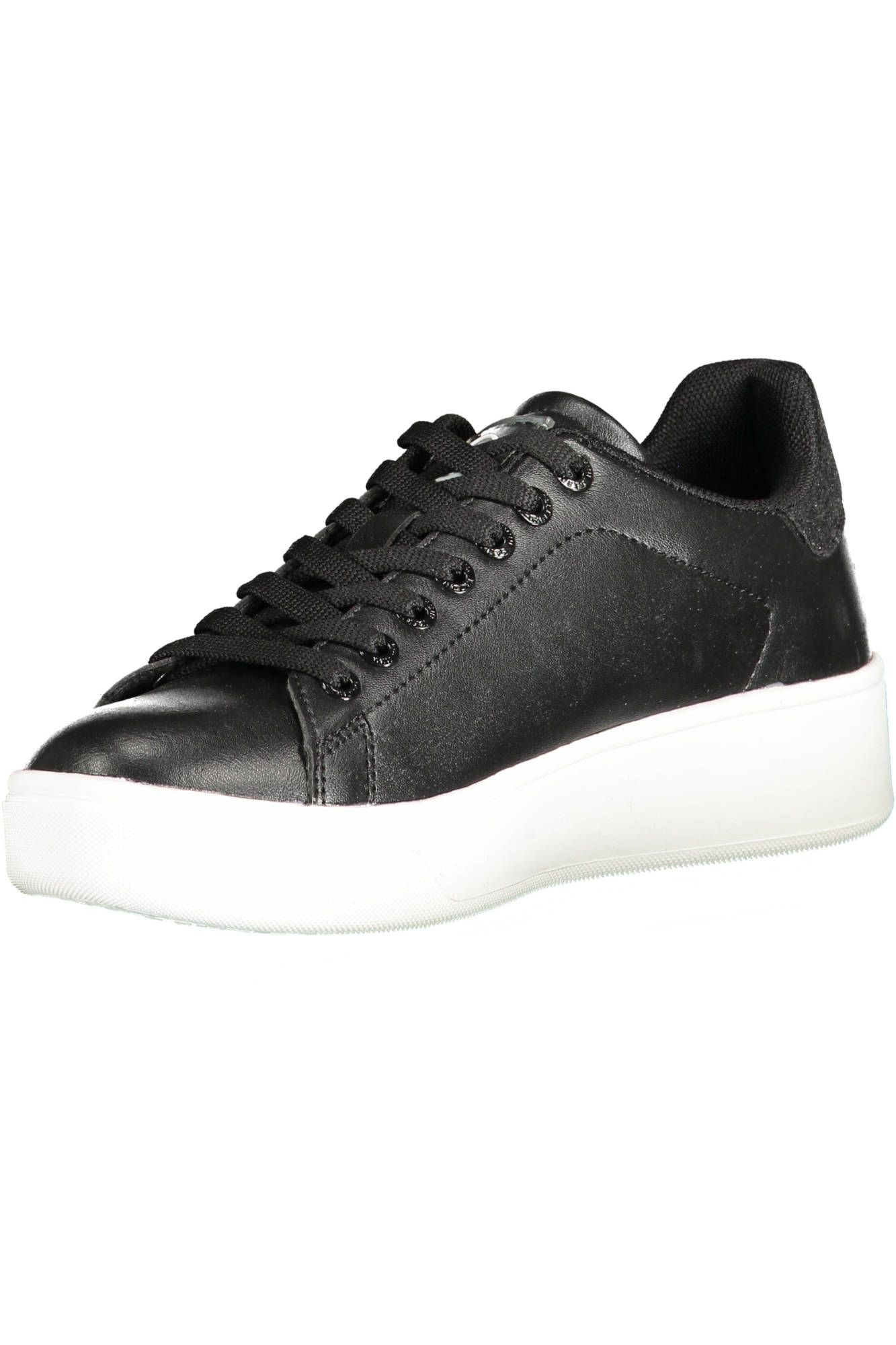 Black Polyethylene Women Sneaker