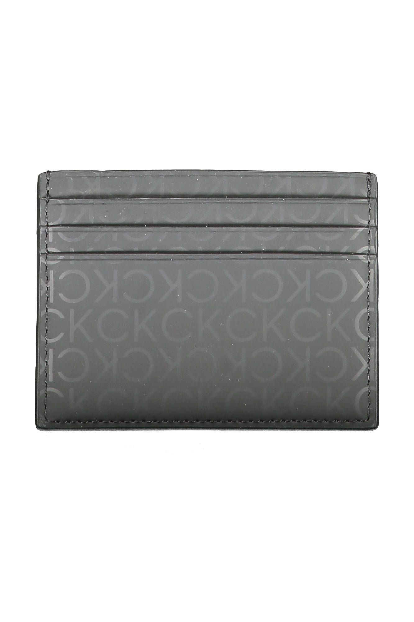 Sleek Black Polyethylene Card Holder