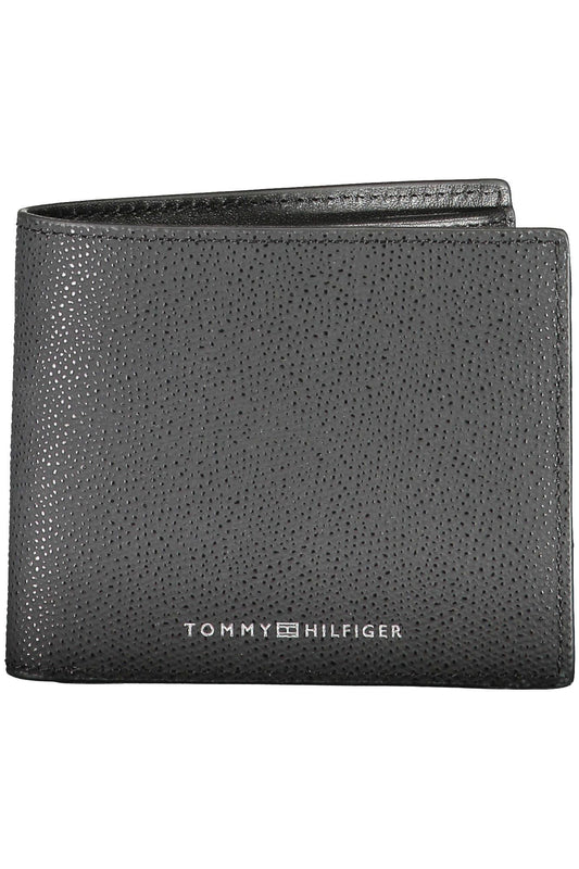 Chic Black Bifold Wallet with Coin Purse