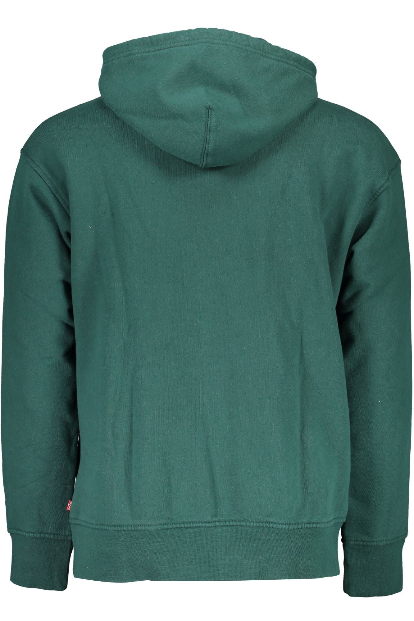 Green Cotton Men Sweater