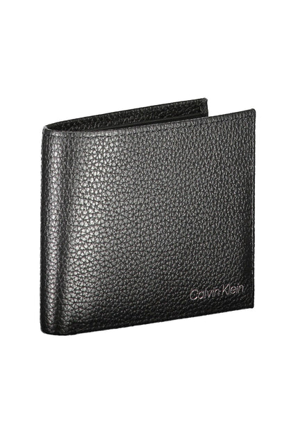 Sleek Black Leather RFID Wallet