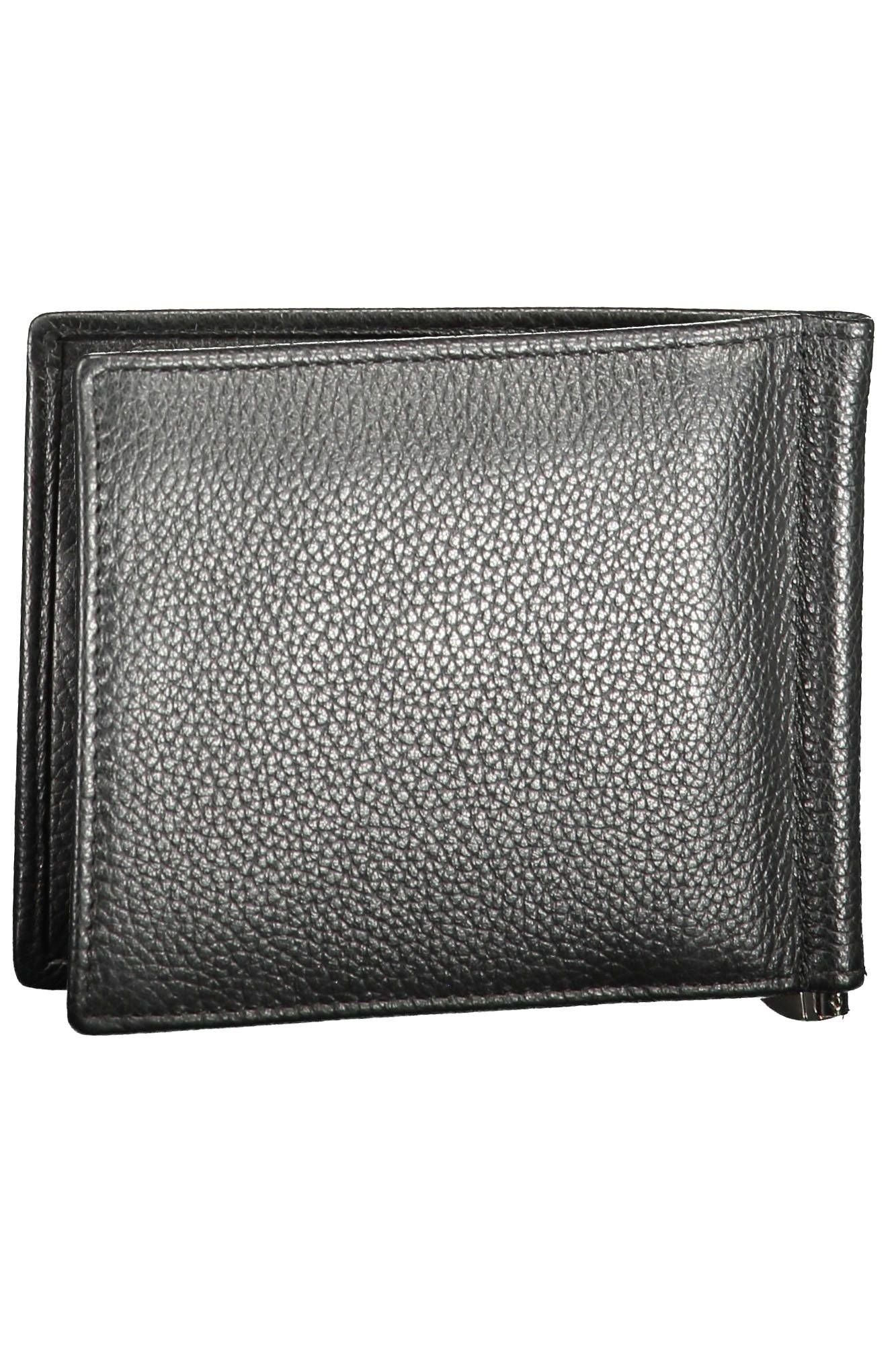 Black Leather Men Wallet