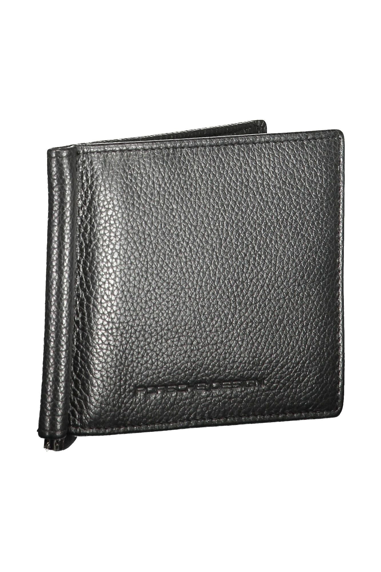 Black Leather Men Wallet