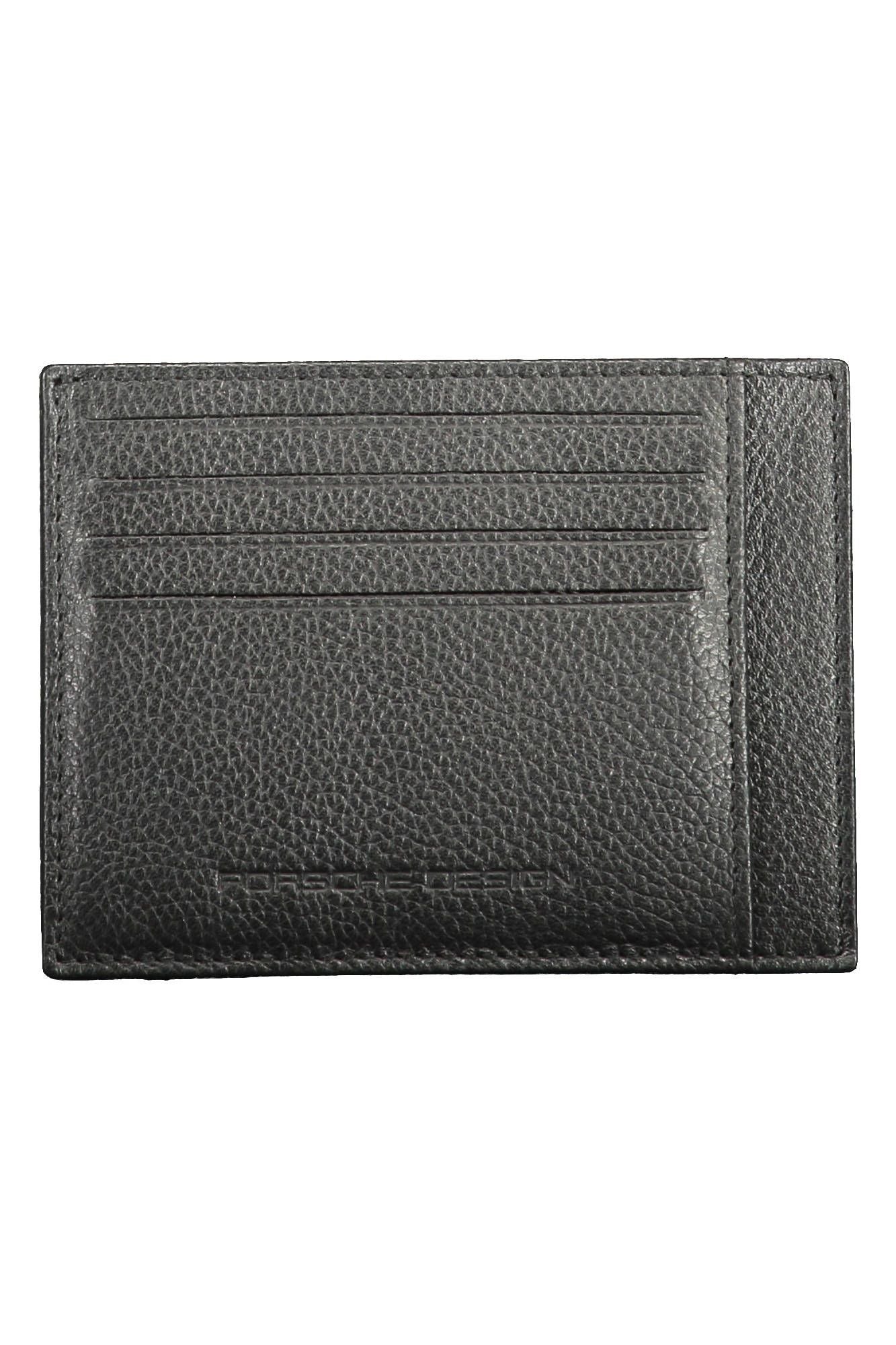 Black Leather Mens Wallet