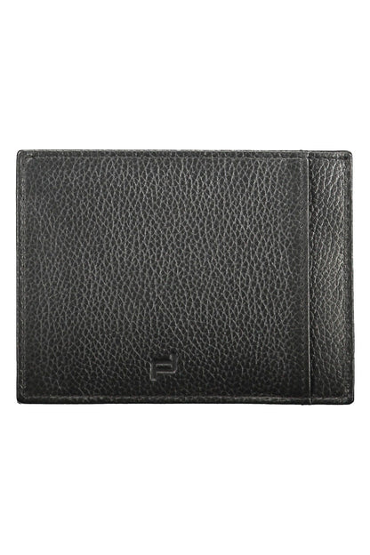 Black Leather Mens Wallet