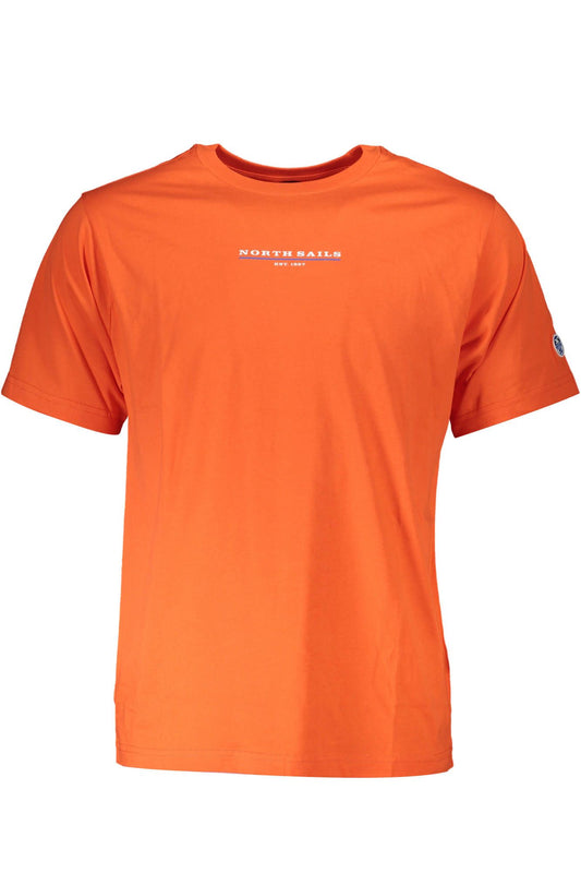 Organic Cotton Comfort Fit Tee in Orange