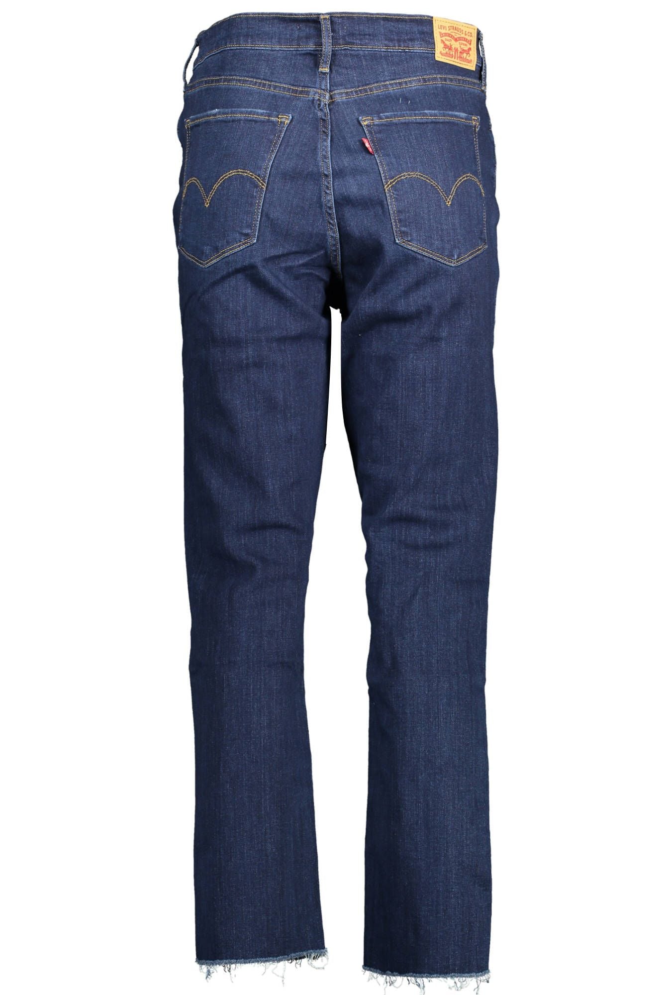 Chic Blue Denim Stretch Jeans