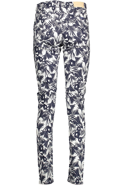 Chic Slim-Fit Organic Cotton Trousers