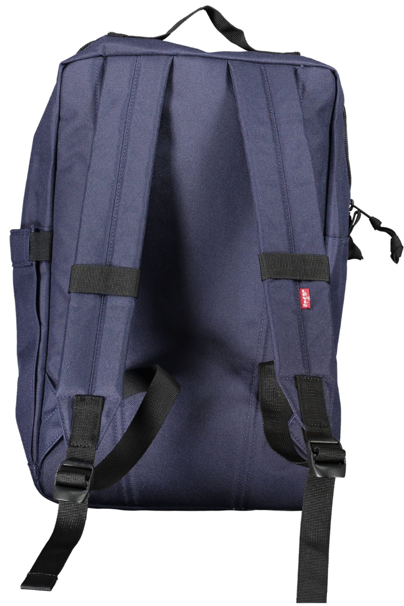 Blue Polyester Men Backpack