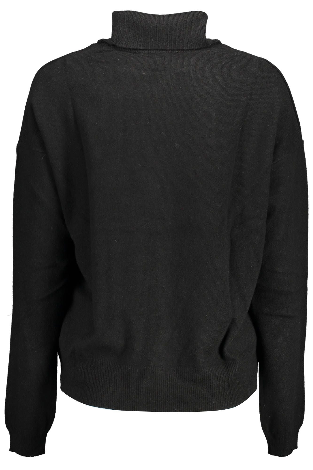 Black Wool Women Sweater