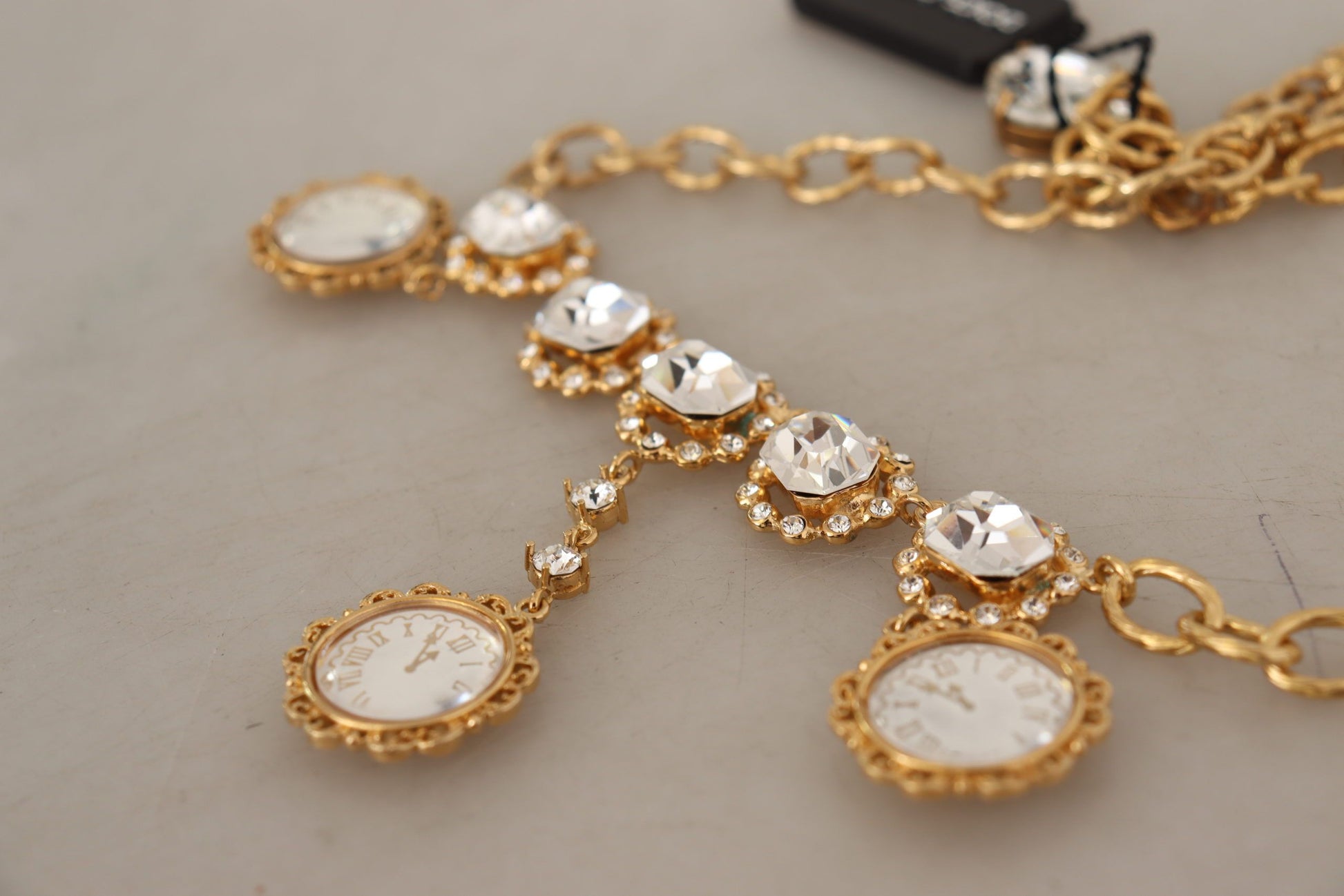 Elegant Timekeeper Statement Necklace