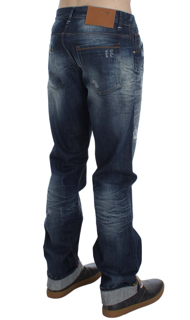 Authentic Regular Fit Blue Wash Jeans