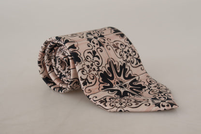 Stunning Silk Gentleman's Tie in Rich Brown