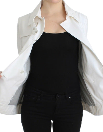Chic Double Breasted Cotton Jacket