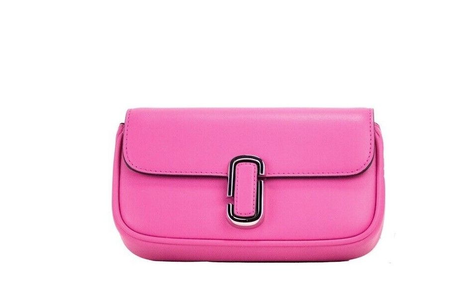 The J Marc Mini Shoulder Bag Magenta Smooth Leather Convertible Bag