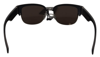 Elegant Square Black Sunglasses for Women