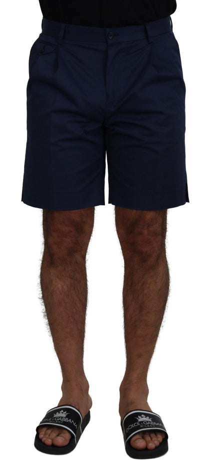 Elegant Blue Chino Shorts – Regular Fit