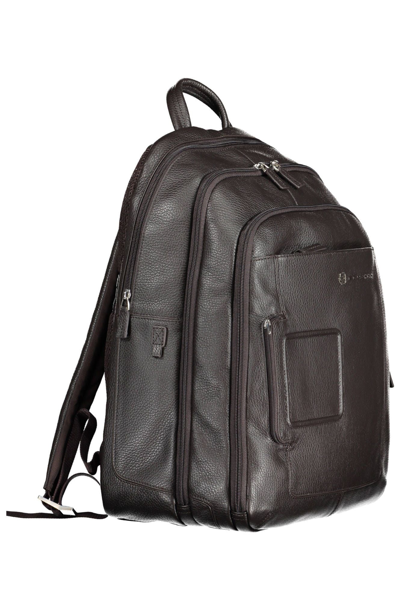 Elegant Leather Backpack with Laptop Compartment