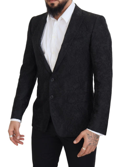 Elegant Slim Fit Peak Lapel Blazer