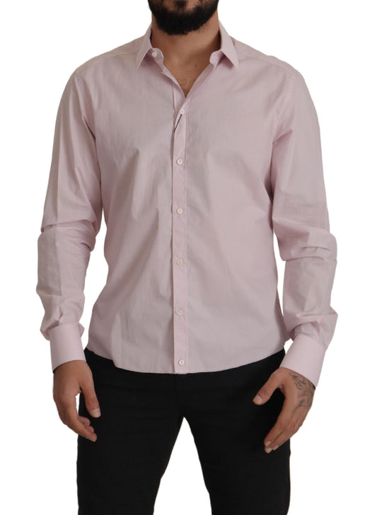 Elegant Slim Fit Cotton Dress Shirt