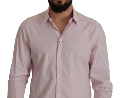 Elegant Slim Fit Cotton Dress Shirt