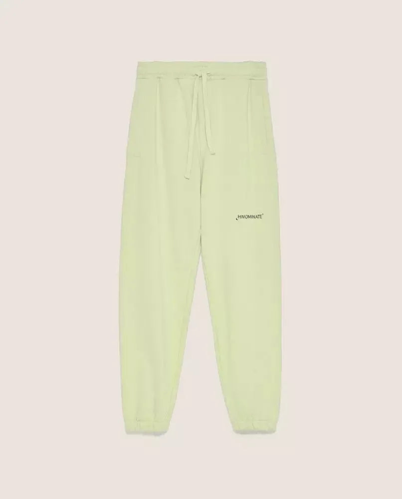 Pastel Green Cotton Sweatpants for Men