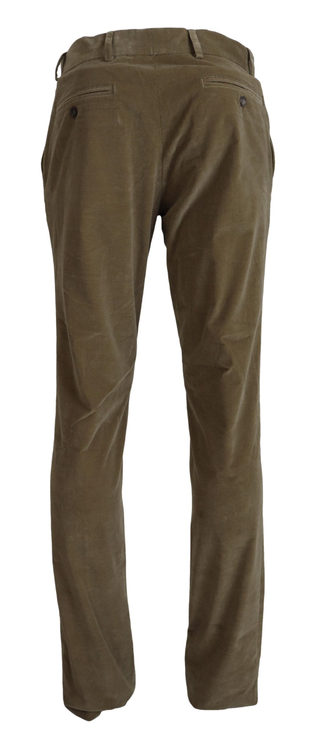 Elegant Brown Casual Pants