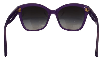 Elegant Purple Gradient Lens Sunglasses