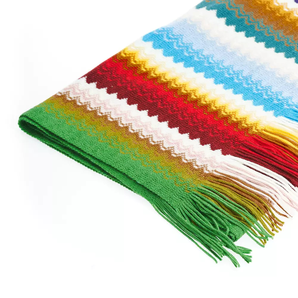 Multicolor Wool Women Scarf