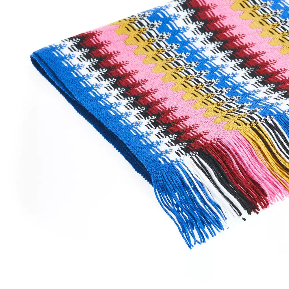 Multicolor Wool Women Scarf