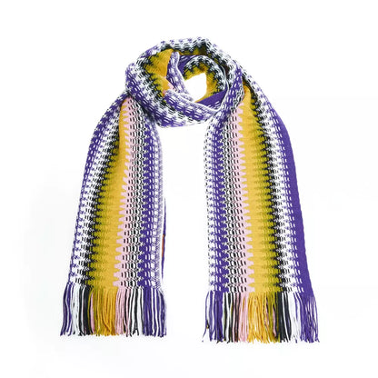 Multicolor Wool Women Scarf