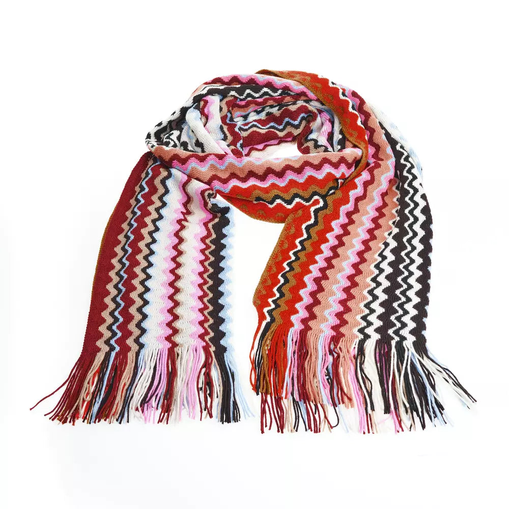 Multicolor Wool Women Scarf