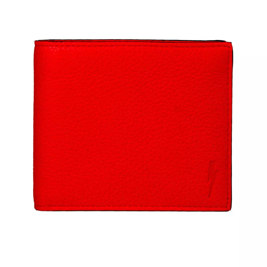 Red Leather Men Wallet