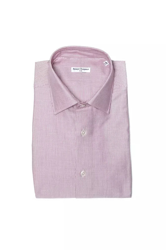 Pink Cotton Men Shirt