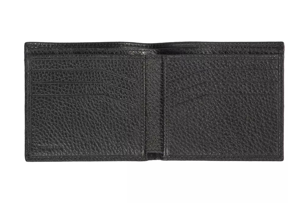 Black Leather Men Wallet