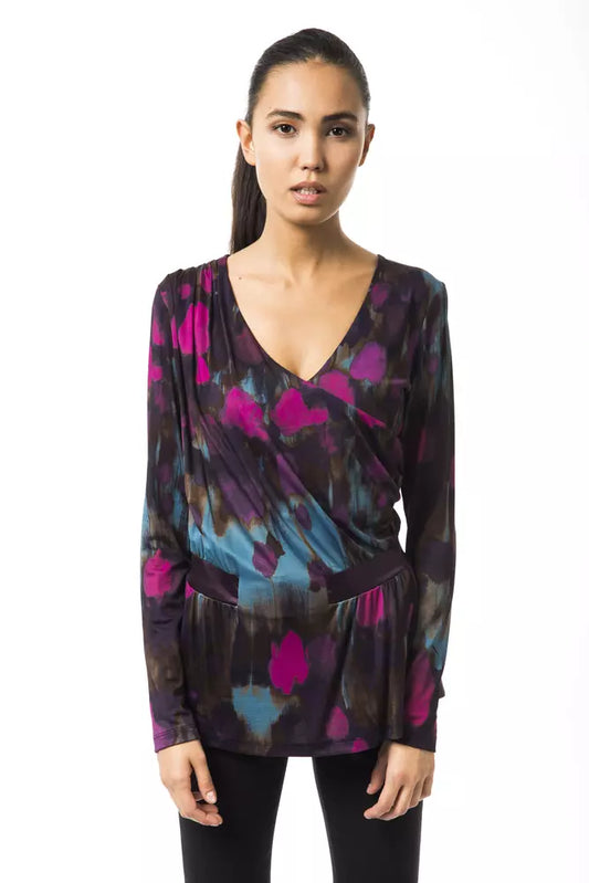 Multicolor Viscose Women Top