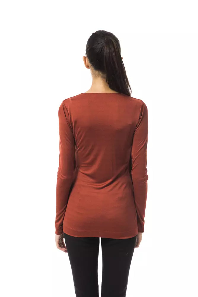 Copper Viscose Women Top