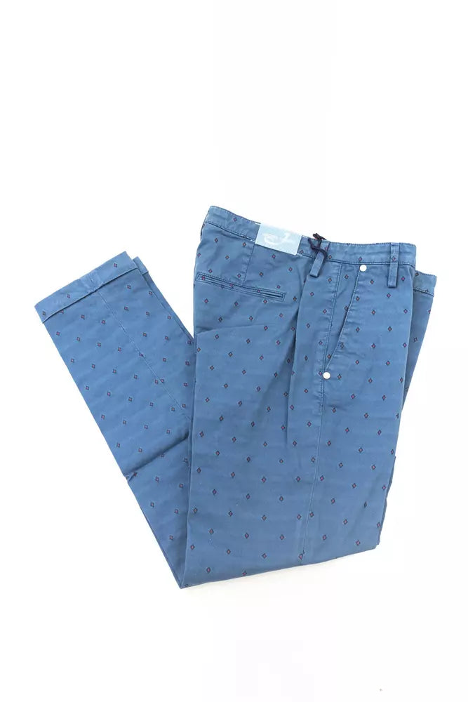 Blue Cotton Women Jeans