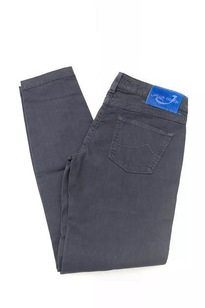 Blue Cotton Women Jeans