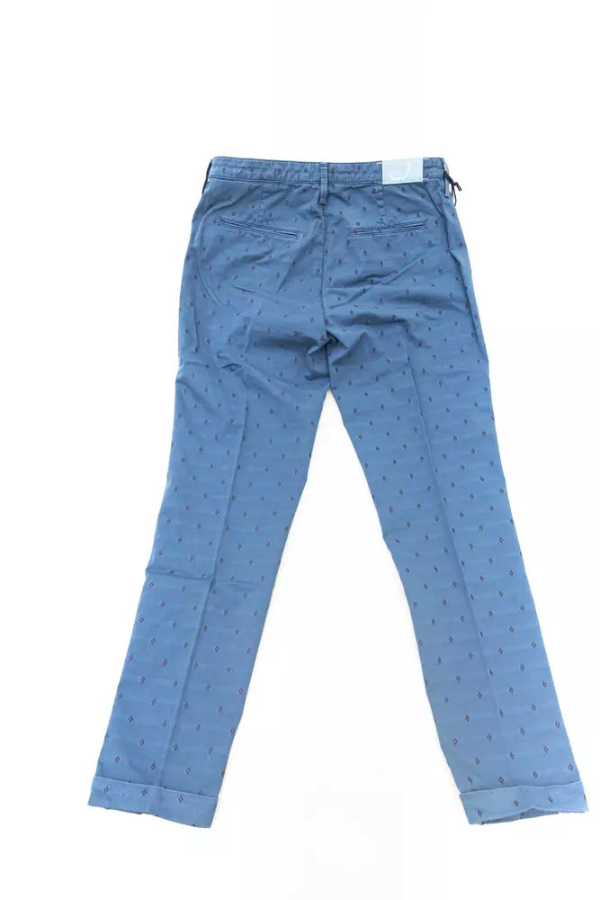 Blue Cotton Women Jeans