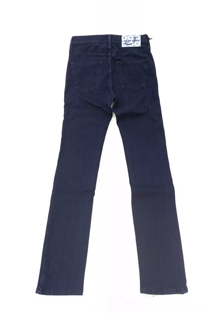 Blue Cotton Women's Slim Jean